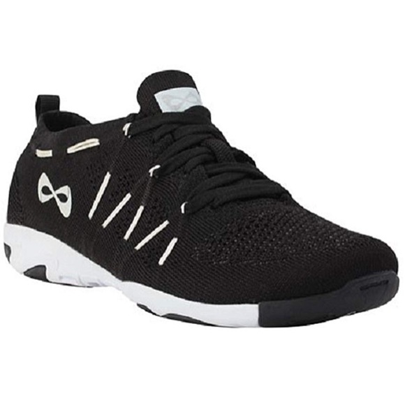 black cheer shoes nfinity